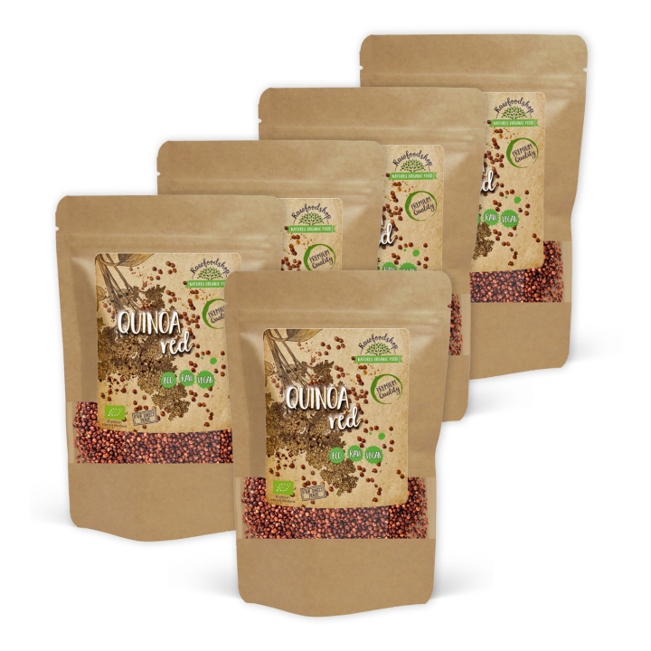 Quinoa Röd EKO 1kg x 5 paket i gruppen Råvaror & Dryck / Hälsokost / Frön hos Rawfoodshop Scandinavia AB (RAW98787981-SET5)