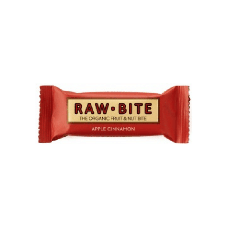 Rawbite Äpple & Kanel 50g i gruppen Råvaror & Dryck / Godis & Choklad / Choklad & Bars hos Rawfoodshop Scandinavia AB (RAWBIT6543764)