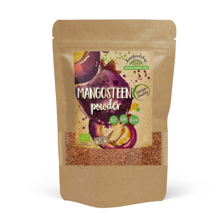 Mangosteen Pulver EKO 125g i gruppen Råvaror & Dryck / Frukt & Bär / Mango hos Rawfoodshop Scandinavia AB (RAWPFRUP003)