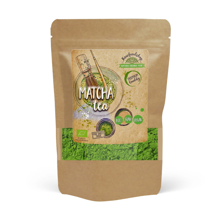 Matcha Te EKO 125g i gruppen Råvaror & Dryck / Drycker / Teer hos Rawfoodshop Scandinavia AB (RAWTE001)