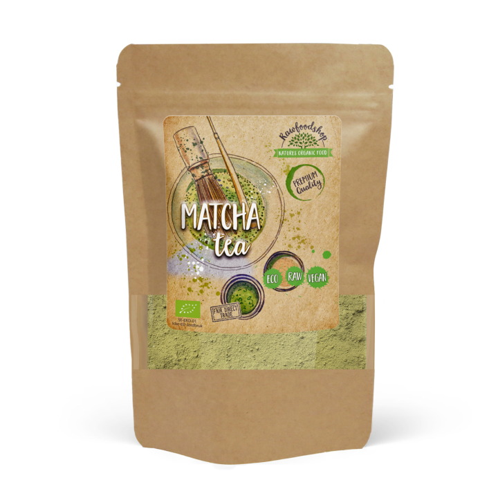 Matcha Te EKO 125g i gruppen Råvaror & Dryck / Drycker / Teer hos Rawfoodshop Scandinavia AB (RAWTE001)