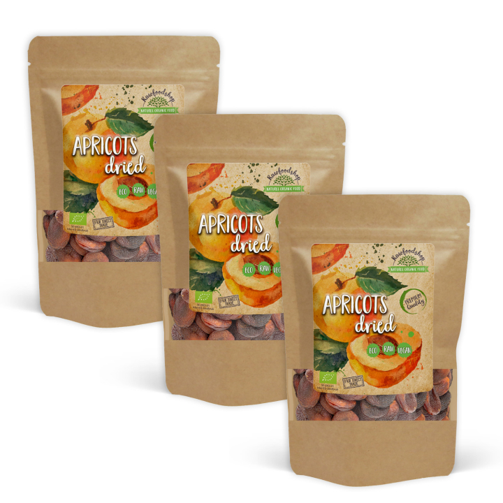 Aprikoser EKO 1kg x 3 paket i gruppen Råvaror & Dryck / Frukt & Bär / Aprikos hos Rawfoodshop Scandinavia AB (RFRU500350E1-SET3)