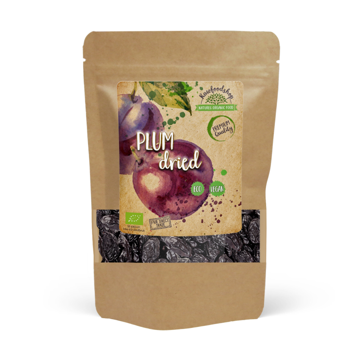 Plommon EKO 500g i gruppen Råvaror & Dryck / Frukt & Bär / Övriga frukt & bär hos Rawfoodshop Scandinavia AB (RFRU500498E)