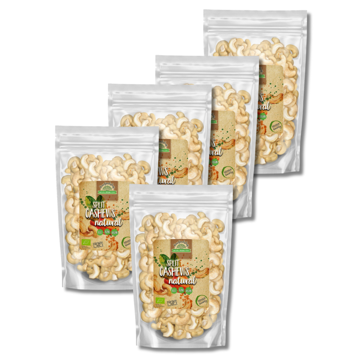 Cashewnötter Premium RAW EKO 1kg x 5 paket i gruppen Råvaror & Dryck / Nötter / Cashewnötter hos Rawfoodshop Scandinavia AB (RNOT10002058E-SET5)