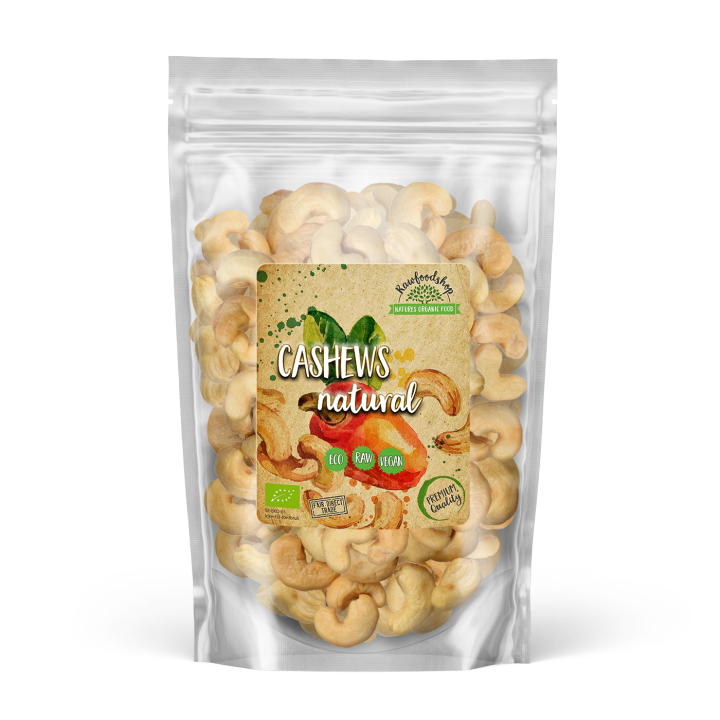 Cashewnötter Premium RAW EKO 1kg i gruppen Råvaror & Dryck / Nötter / Cashewnötter hos Rawfoodshop Scandinavia AB (RNOT10002058E)