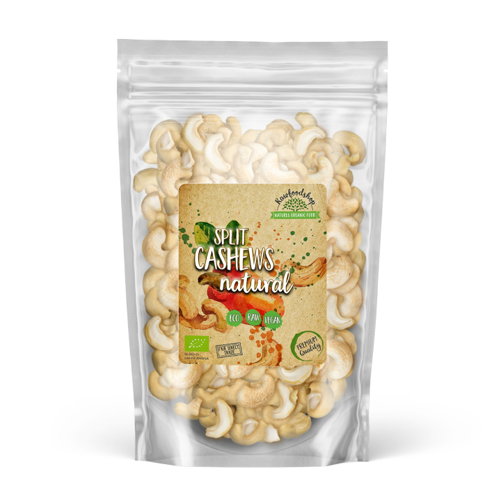 Cashewnötter Delade RAW EKO 1kg i gruppen Råvaror & Dryck / Nötter / Cashewnötter hos Rawfoodshop Scandinavia AB (RNOT1000327E)