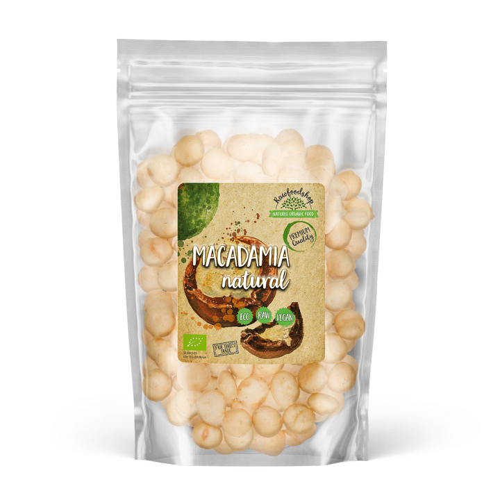 Macadamianötter Premium RAW EKO 200g i gruppen Råvaror & Dryck / Nötter / Macadamia hos Rawfoodshop Scandinavia AB (RNOT200429E)