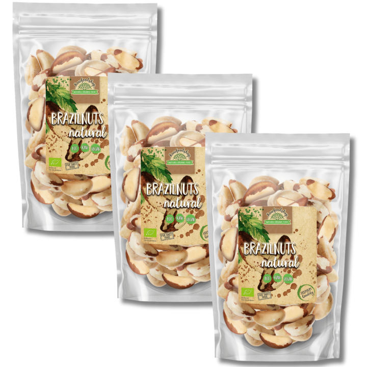 Paranötter Premium RAW EKO 1kg x 3 paket i gruppen Råvaror & Dryck / Nötter / Paranötter hos Rawfoodshop Scandinavia AB (RNOT500455E-SET3)