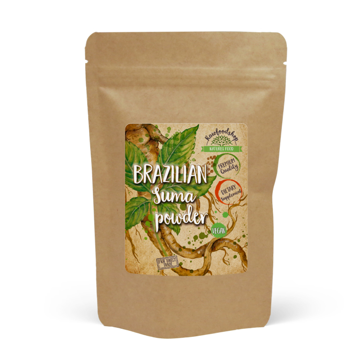 Braziliansk Suma Pulver 125g i gruppen Hälsa / Örter, Alger & Svampar / Örter hos Rawfoodshop Scandinavia AB (RPUL100320L)