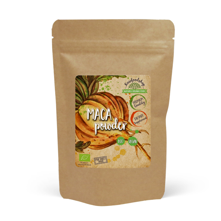 Maca Pulver EKO 125g i gruppen Hälsa / Kosttillskott / Maca & Ginseng hos Rawfoodshop Scandinavia AB (RPUL100427E)