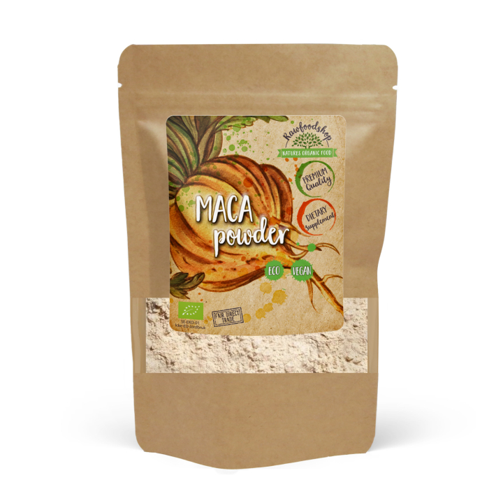 Maca Pulver EKO 125g i gruppen Kosttillskott / Örter & Växter / Maca & Ginseng hos Rawfoodshop Scandinavia AB (RPUL100427E)