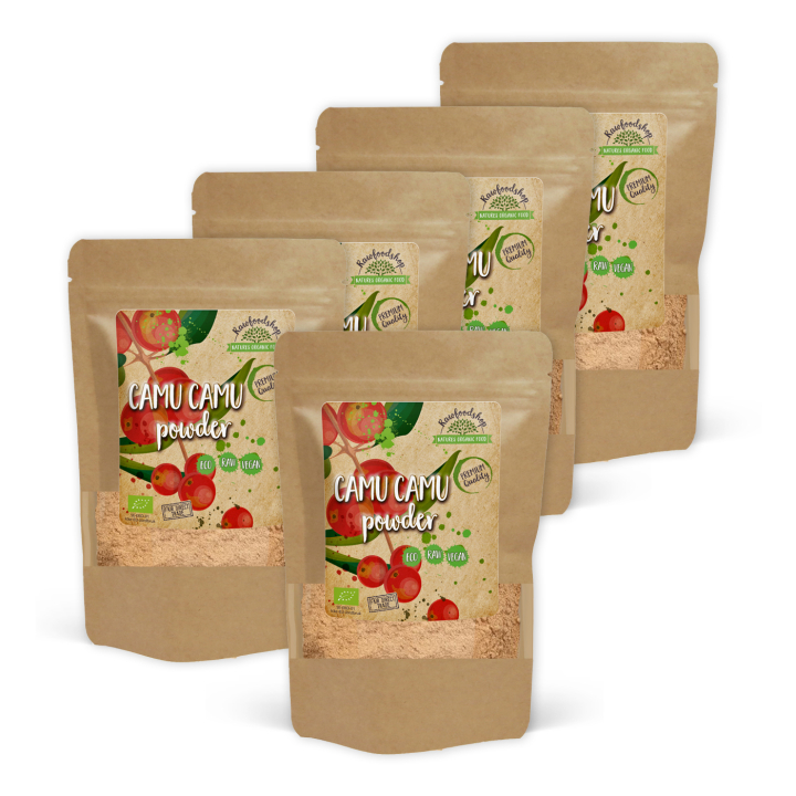 Camu Camu Pulver EKO 250g x 5 paket i gruppen Råvaror & Dryck / Frukt & Bär / Fruktpulver hos Rawfoodshop Scandinavia AB (RPUL250322E-SET5)