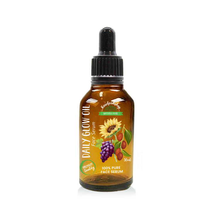 Daily Glow Ansiktsserum 30ml i gruppen Hud & Kropp / Ansikte / Olja & Serum hos Rawfoodshop Scandinavia AB (SERFUL04)