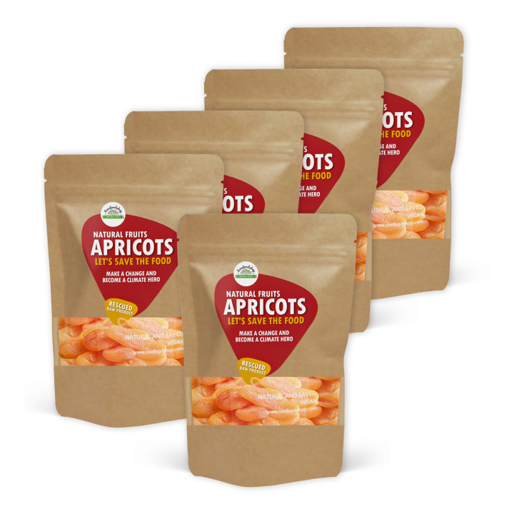 Aprikoser 1kg x 5 paket i gruppen Råvaror & Dryck / Frukt & Bär / Aprikos hos Rawfoodshop Scandinavia AB (SF5003501SET)