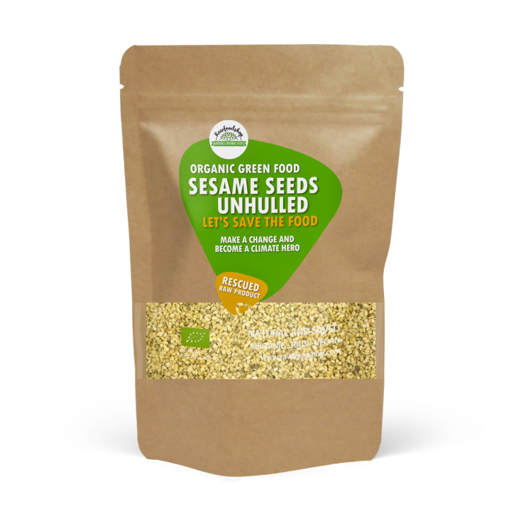 Sesamfrön oskalade EKO 1kg i gruppen Råvaror & Dryck / Hälsokost / Frön hos Rawfoodshop Scandinavia AB (SF502611)