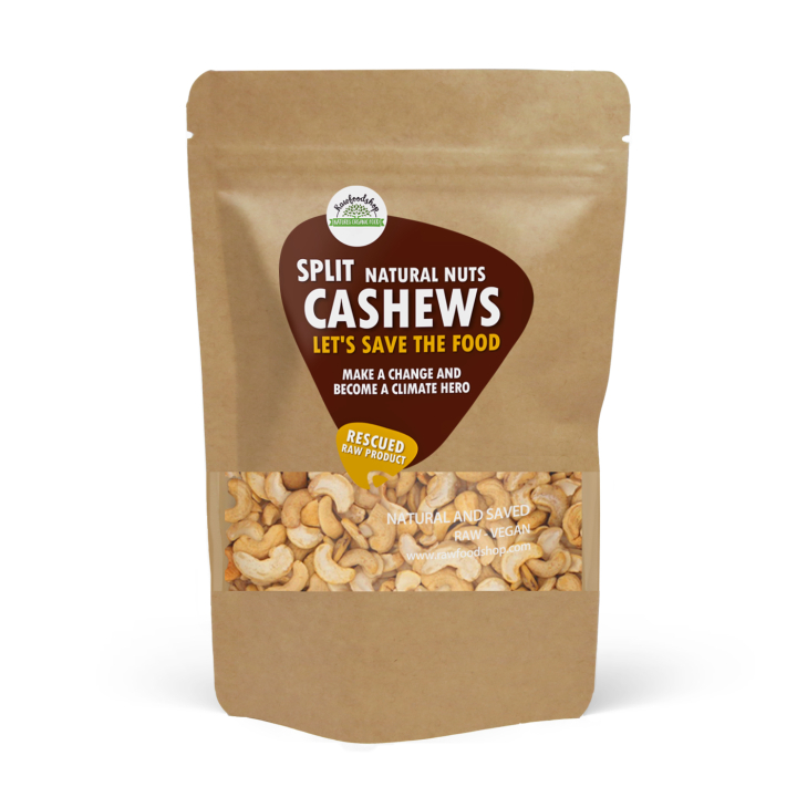 Cashewnötter Delade RAW 1kg i gruppen Råvaror & Dryck / Nötter / Cashewnötter hos Rawfoodshop Scandinavia AB (SFK17191-1)