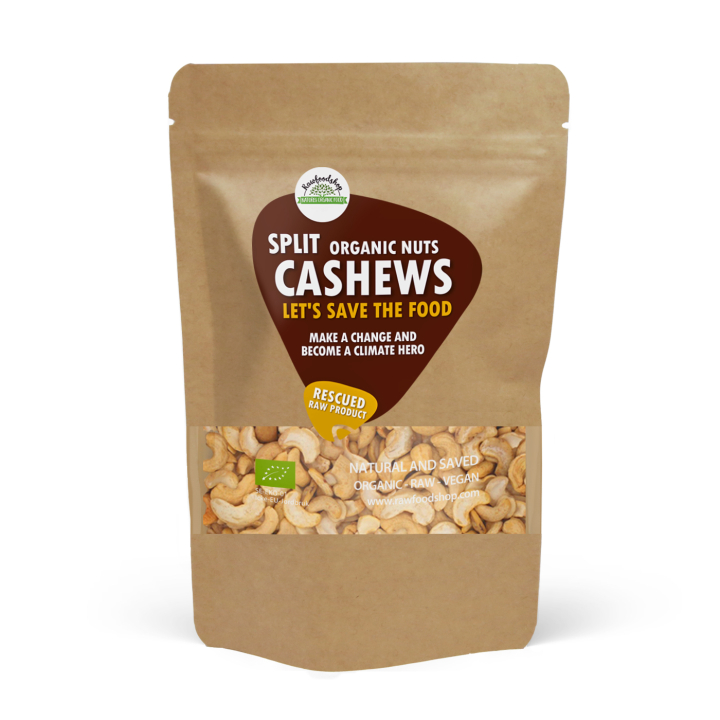 Cashewnötter Delade RAW EKO 1kg i gruppen Råvaror & Dryck / Nötter / Cashewnötter hos Rawfoodshop Scandinavia AB (SFRNOT1000327E)