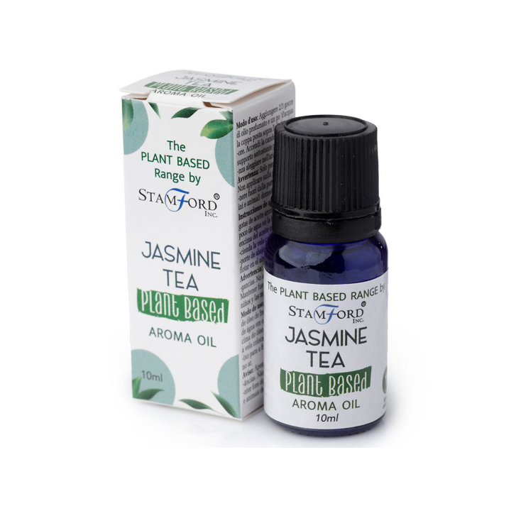 Aromaolja Växtbaserad Jasmine Tea 10ml i gruppen Hem & Själ / Ritual & Ceremoni / Rökelse, Ljus & Dofter hos Rawfoodshop Scandinavia AB (SPBAO-02)