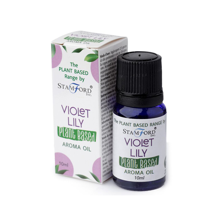 Aromaolja Växtbaserad Violet Lilly 10ml i gruppen Hem & Själ / Ritual & Ceremoni / Rökelse, Ljus & Dofter hos Rawfoodshop Scandinavia AB (SPBAO-12)