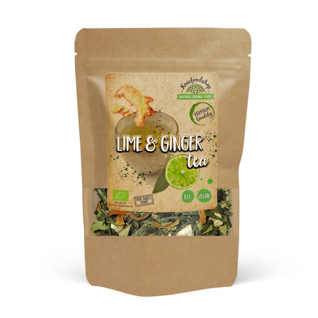 Lime och Ingefära Te EKO 100g