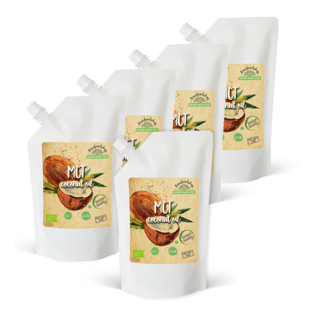Kokosolja MCT EKO 500ml x 5 paket
