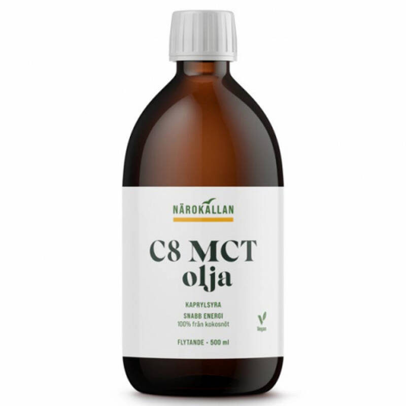 Närokällan C8 MCT olja 500ml
