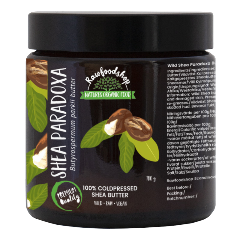 Sheasmör Paradoxa Vild 100g