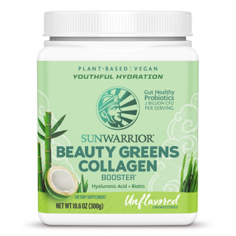 Sunwarrior Beauty Greens Collagen Booster Naturell 300g