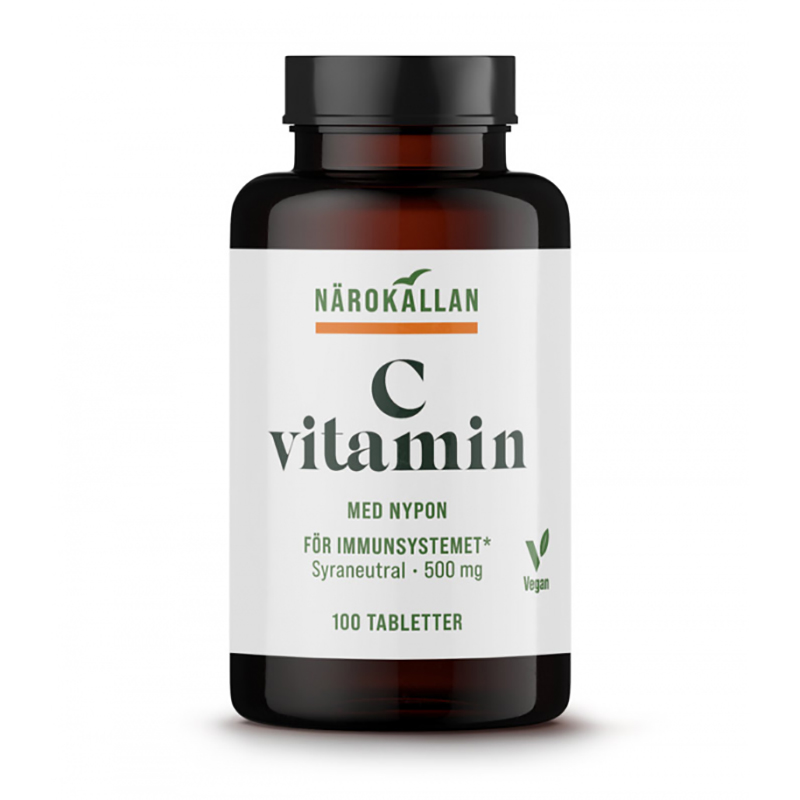 C-vitamin Syraneutral 500 mg 100tbl
