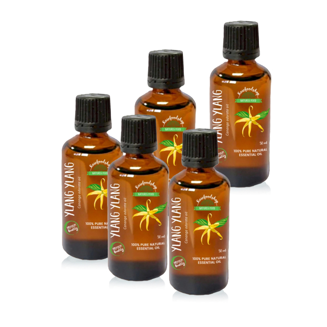 Ylang Ylang Eterisk Olja 50ml x 5 flaskor