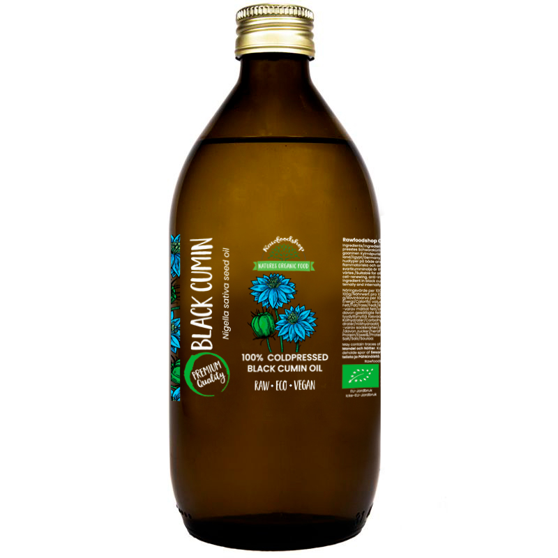 Svartkumminolja kallpressad EKO 150ml