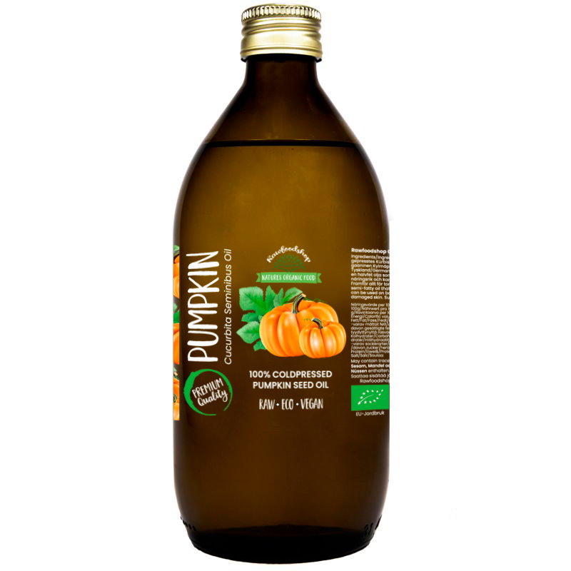 Pumpafröolja kallpressad EKO 250ml