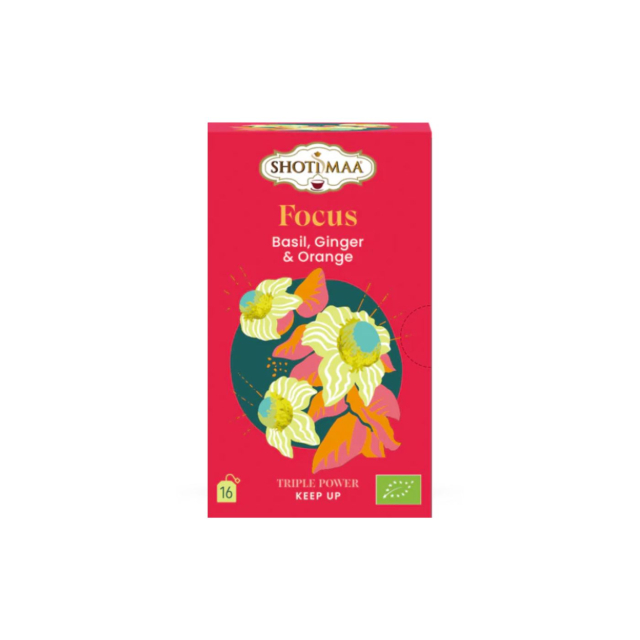 Basilika, Ingefära & Apelsin Infusion EKO 16 x 2g