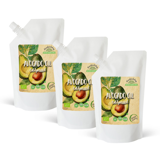 Avokadoolja EKO 500 ml x 3 paket