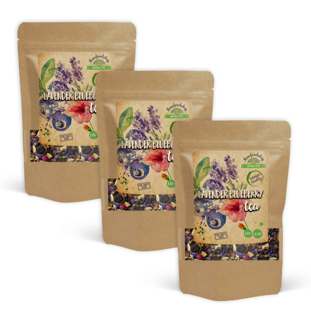 Lavender Blueberry Te 50g x 3 paket
