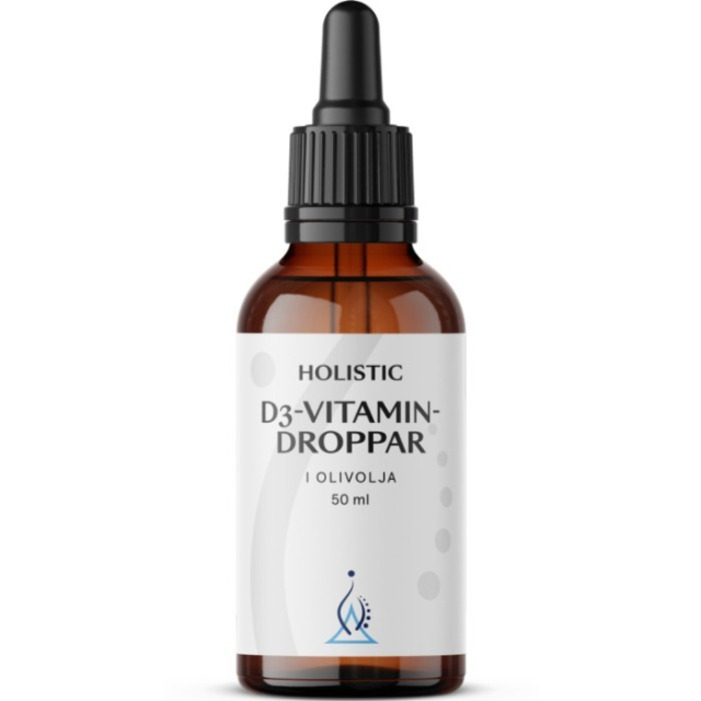 Holistic D3-vitamin droppar 50ml