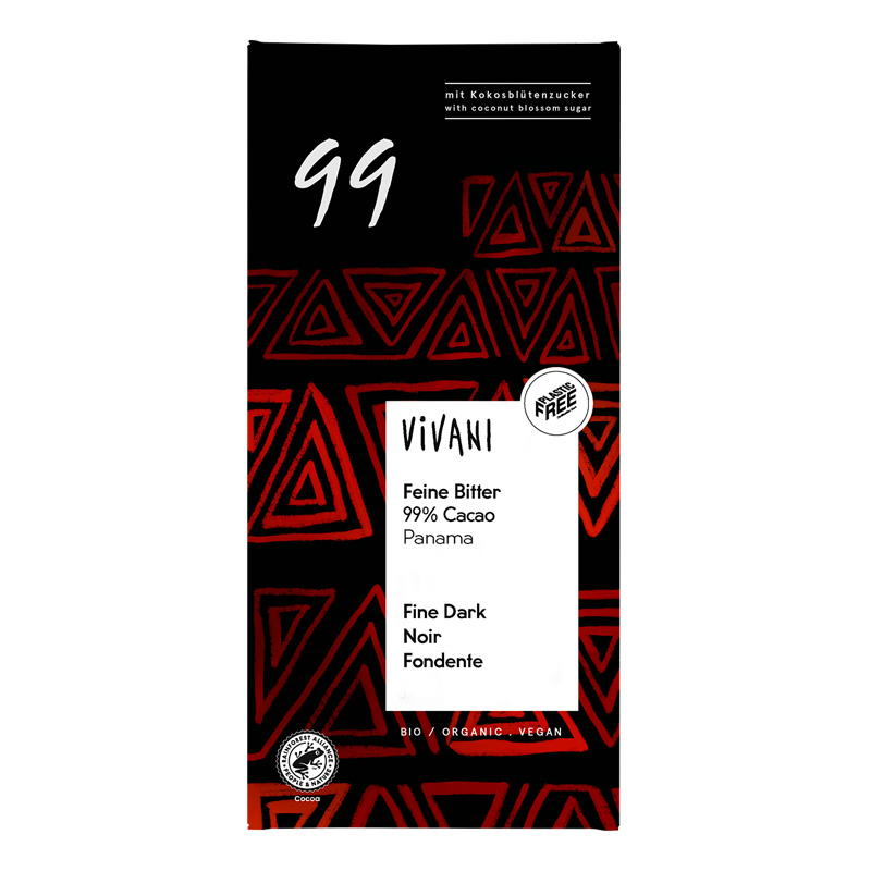 Vivani Choklad 99% EKO 80g