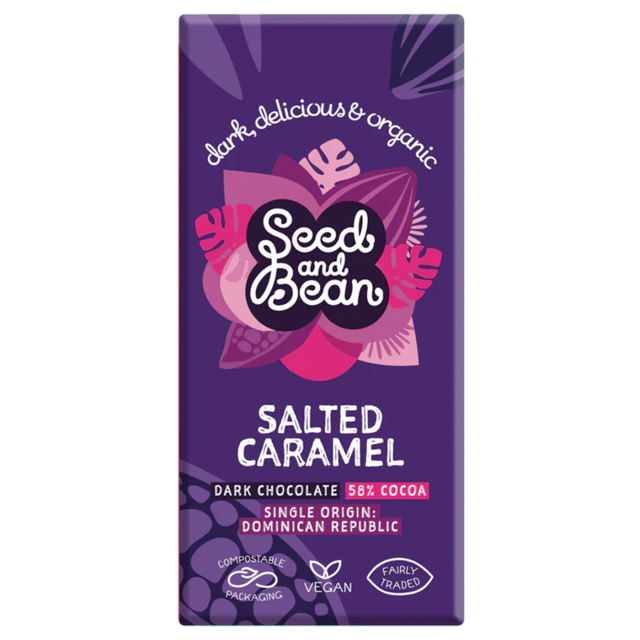 Seed & Bean Choklad Salt Caramel EKO 75g