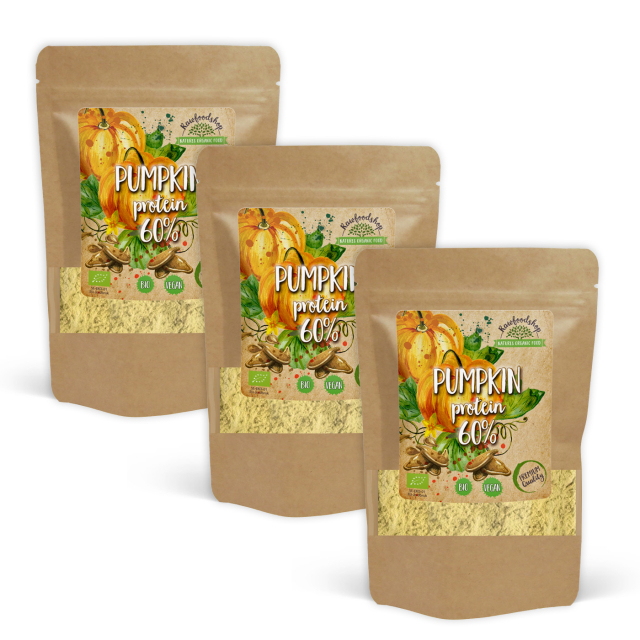 Pumpaprotein 60% EKO 500g x 3 paket