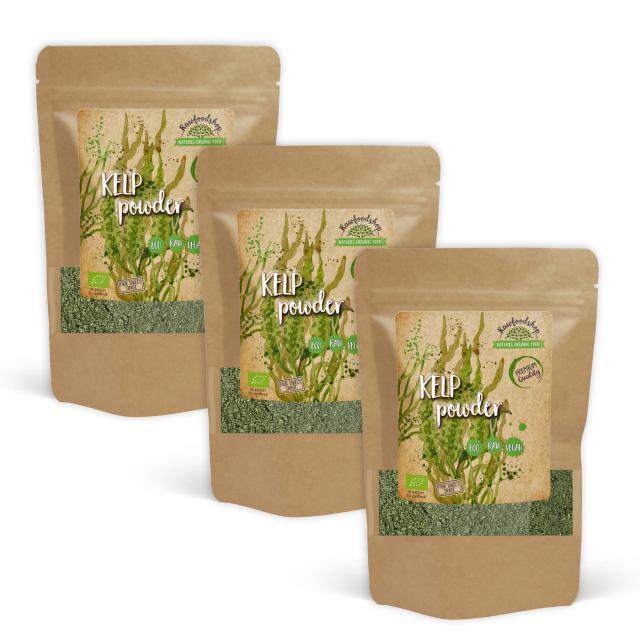 Kelp Pulver EKO 125g x 3 paket