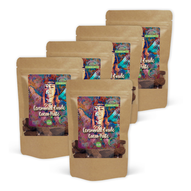 Ceremonial Grade Kakaomassa 200g x 5 paket