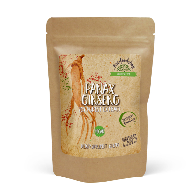 Panax Ginseng Extract 500mg 60 kapslar