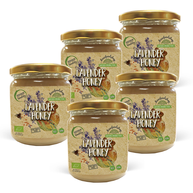 Lavendelhonung EKO 500g x 5 burkar