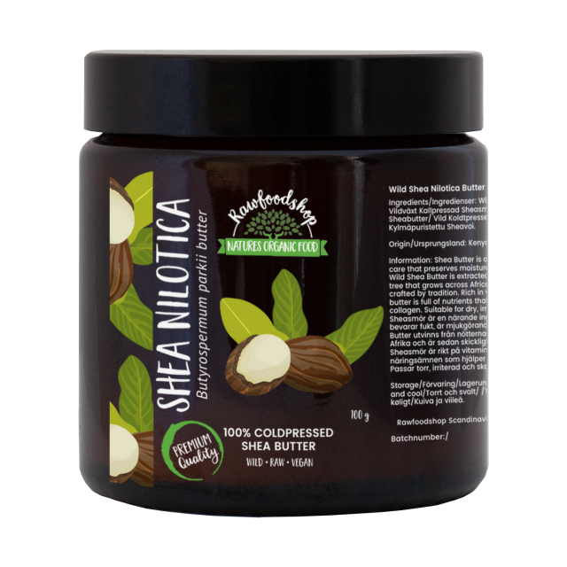 Sheasmör Nilotica Vild 100g