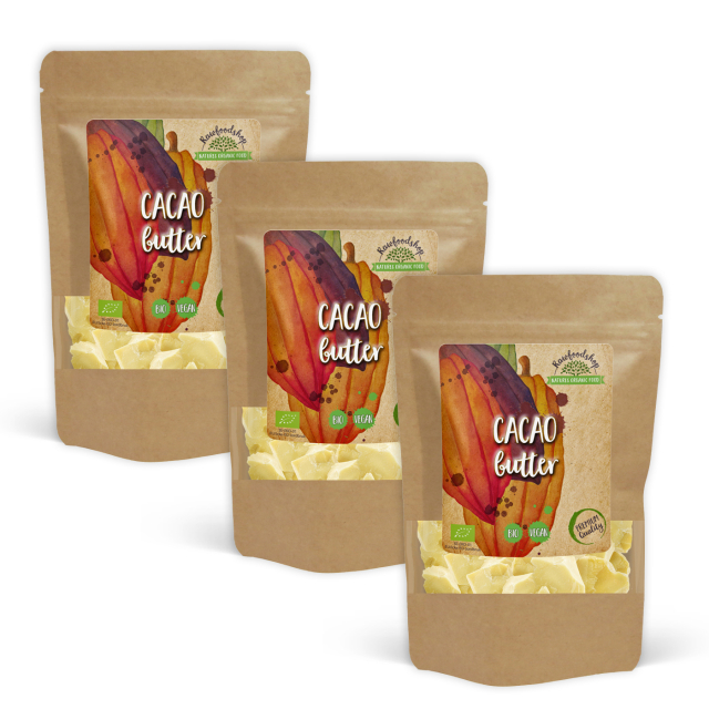 Kakaosmör EKO 500g x 3 paket