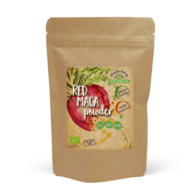 Maca Pulver Röd EKO 250g