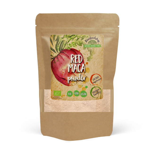 Maca Pulver Röd EKO 250g