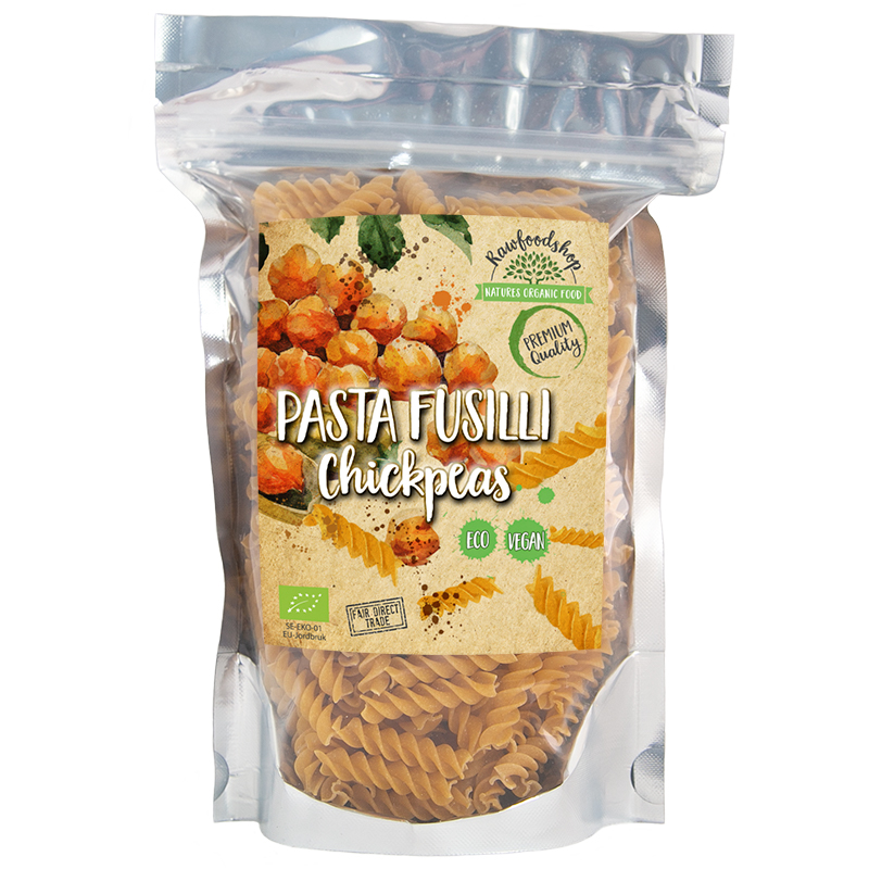 Pasta Fusilli Kikärtor EKO 250g