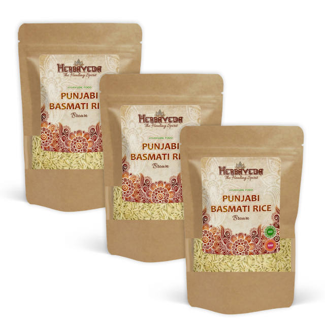 Basmatiris Punjabi Brunt EKO 500g x 3 paket