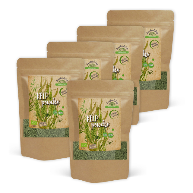 Kelp Pulver Vild 125g x 5 paket